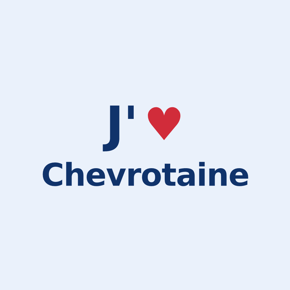 Sticker personnalisé Chevrotaine — design J'aime Chevrotaine