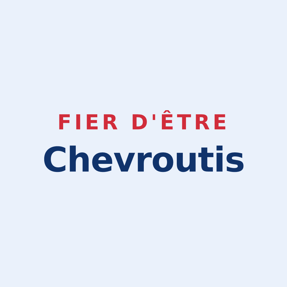 Sticker « Fier d'être Chevroutis » — design pour Chevroux