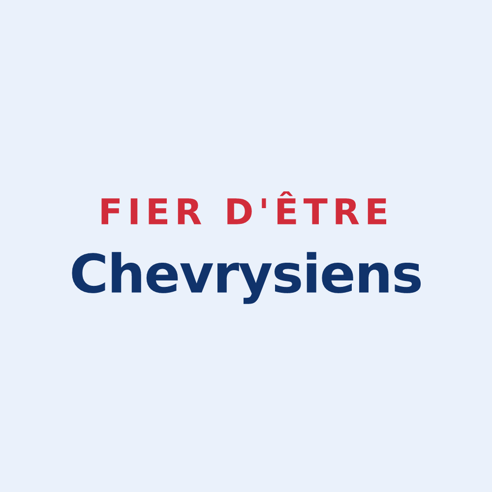 Sticker « Fier d'être Chevrysiens » — design pour Chevry