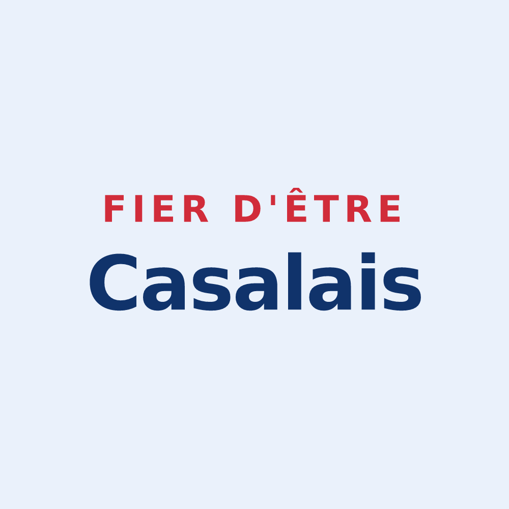 Sticker « Fier d'être Casalais » — design pour Chezal-Benoît
