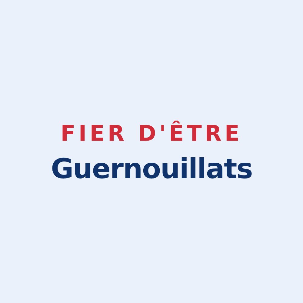 Sticker « Fier d'être Guernouillats » — design pour Chézy-sur-Marne