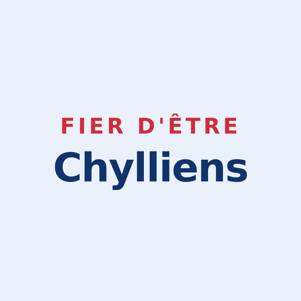 Sticker « Fier d'être Chylliens » — design pour Chilly