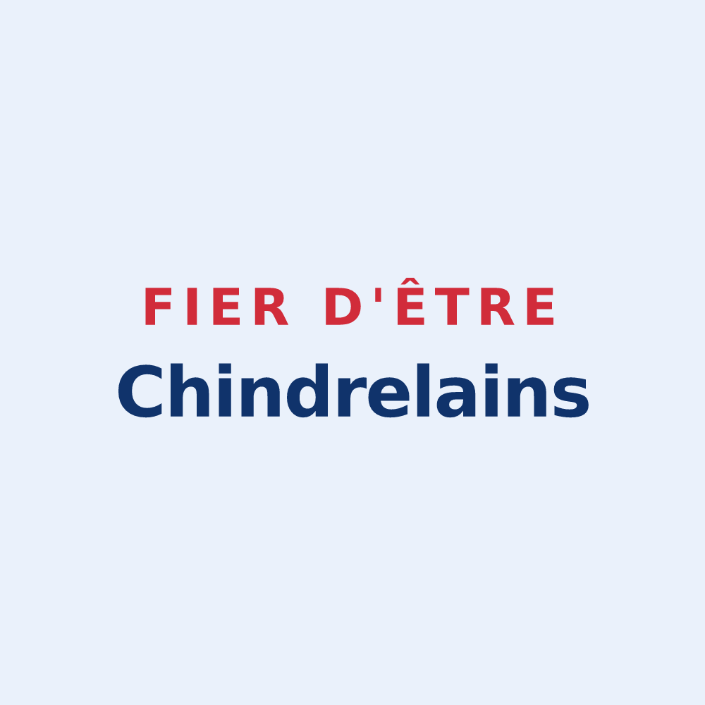 Sticker « Fier d'être Chindrelains » — design pour Chindrieux