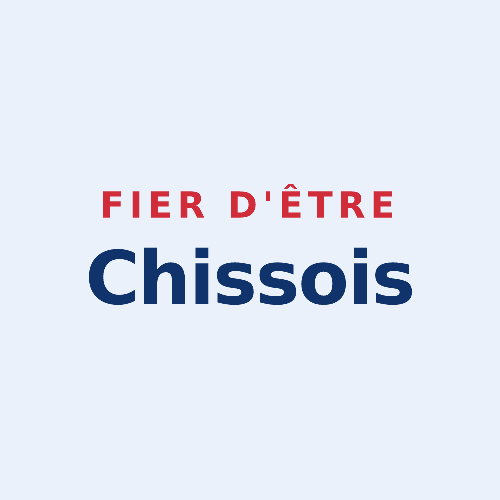 Sticker « Fier d'être Chissois » — design pour Chis