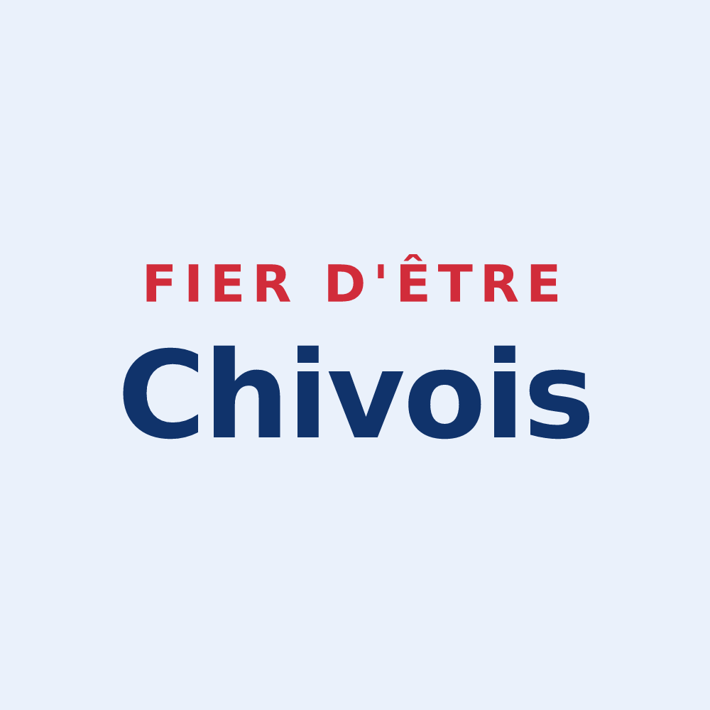 Sticker « Fier d'être Chivois » — design pour Chives