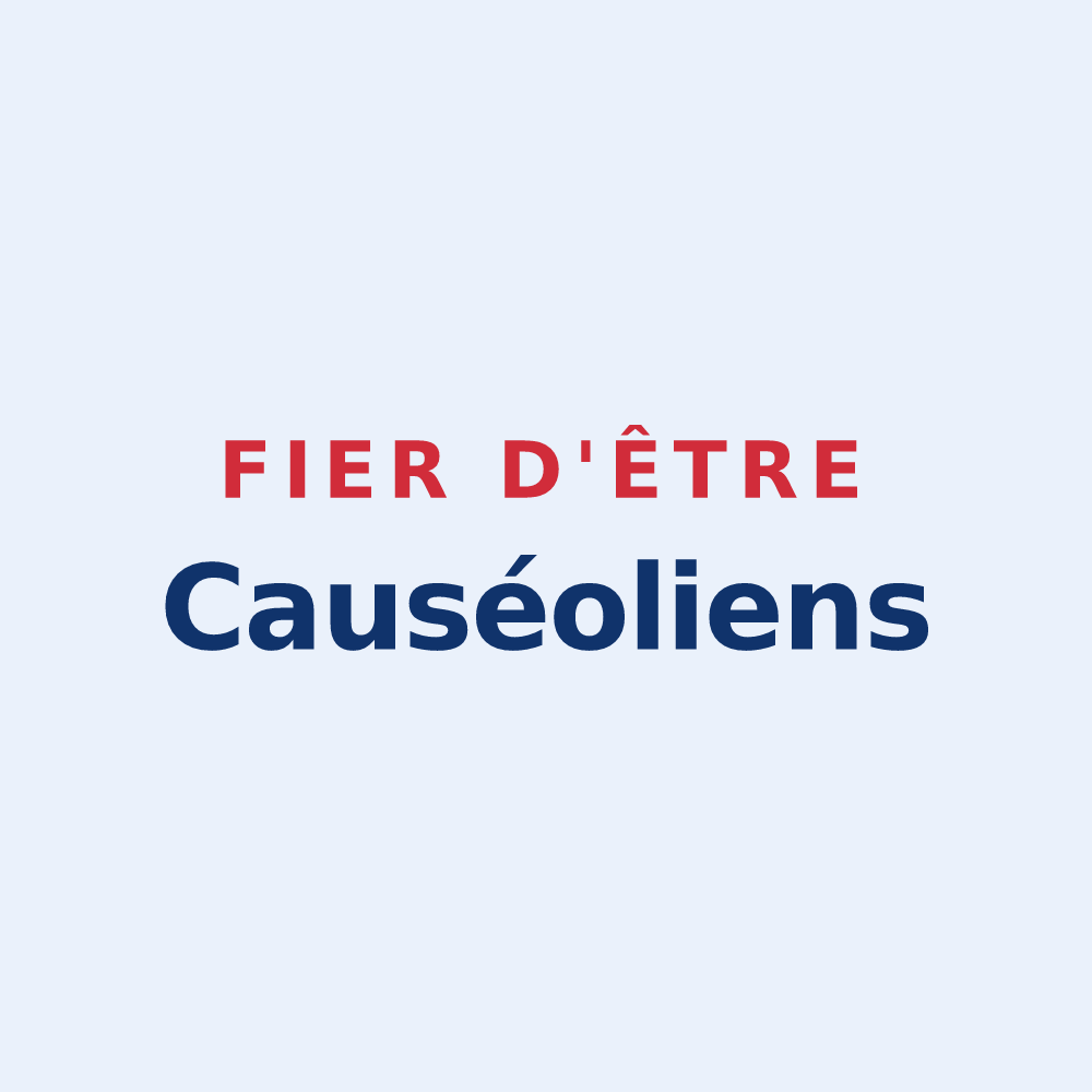 Sticker « Fier d'être Causéoliens » — design pour Choiseul