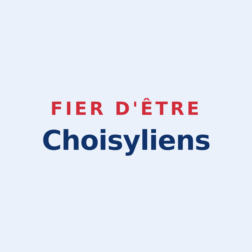 Sticker « Fier d'être Choisyliens » — design pour Choisy