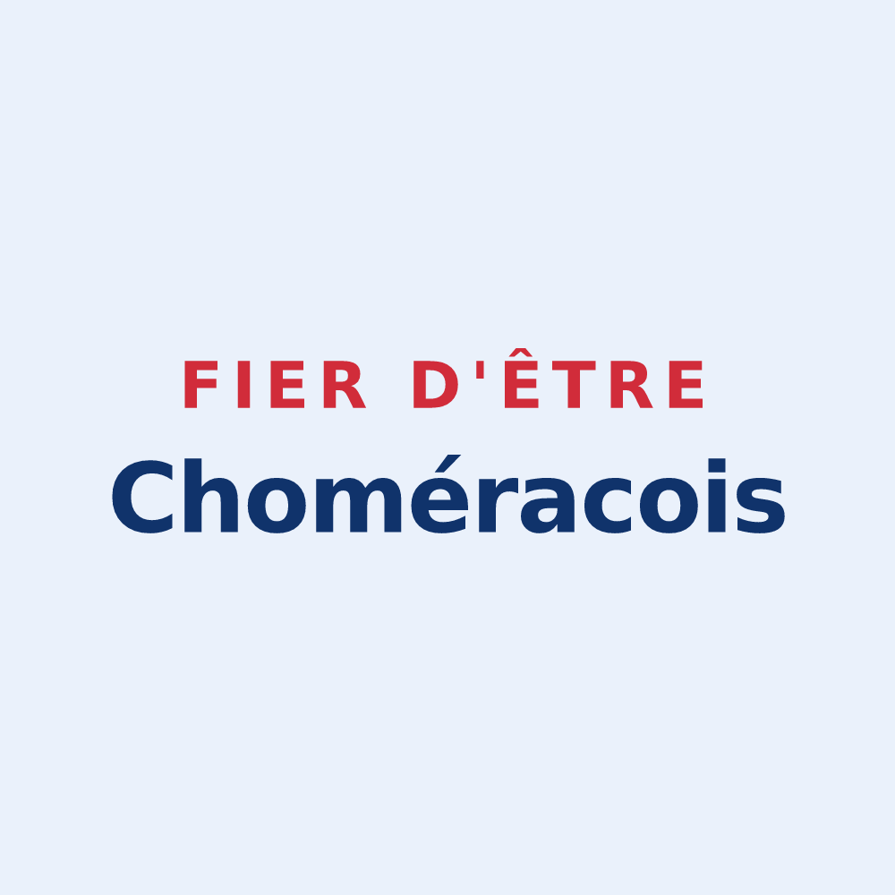 Sticker « Fier d'être Choméracois » — design pour Chomérac