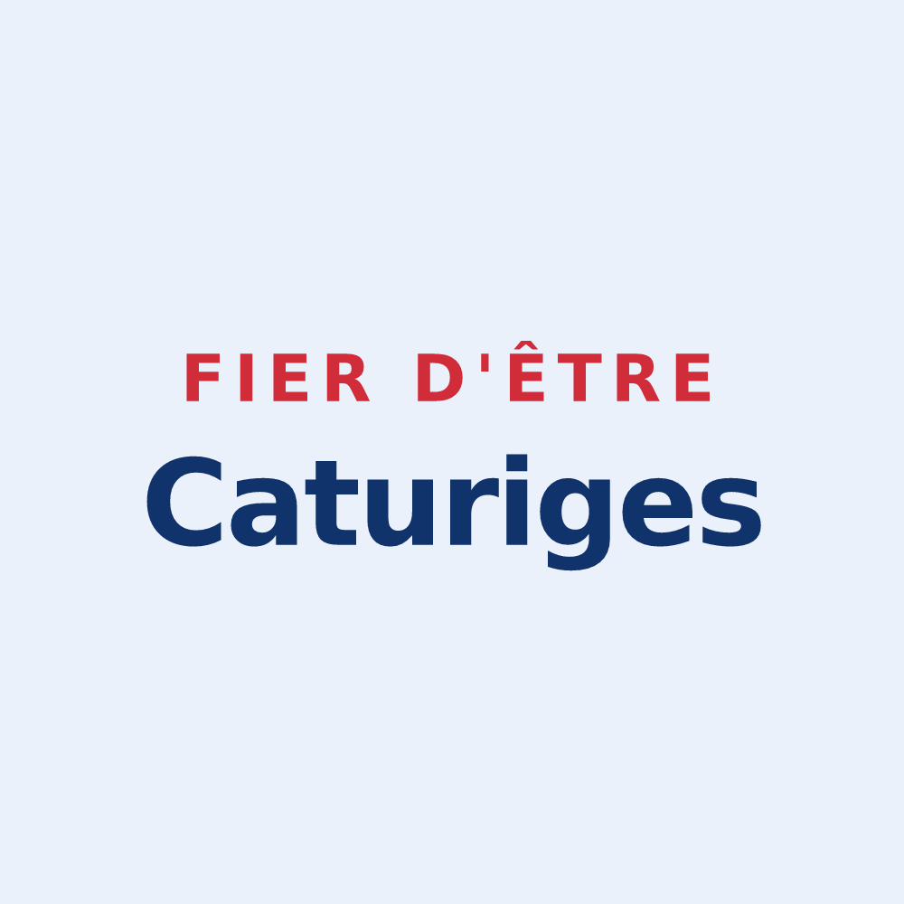 Sticker « Fier d'être Caturiges » — design pour Chorges