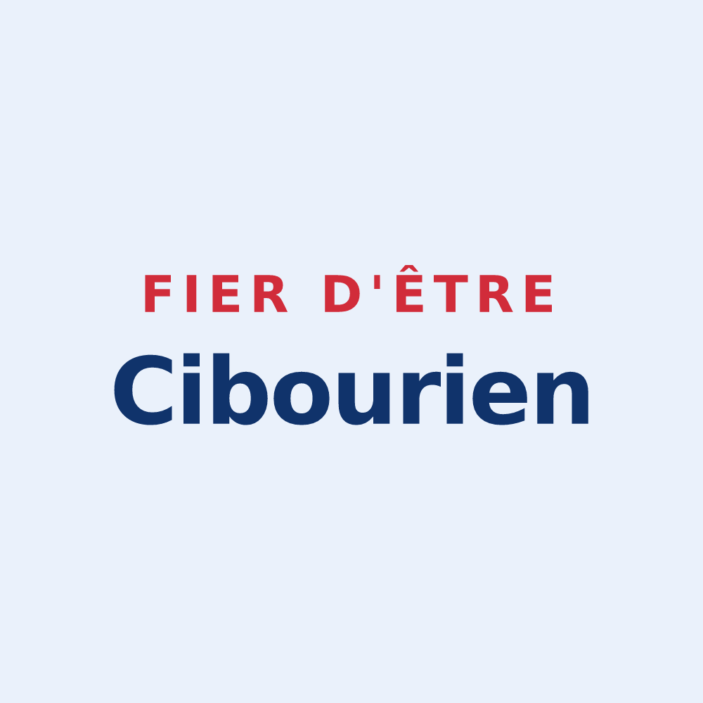 Sticker « Fier d'être Cibourien » — design pour Ciboure