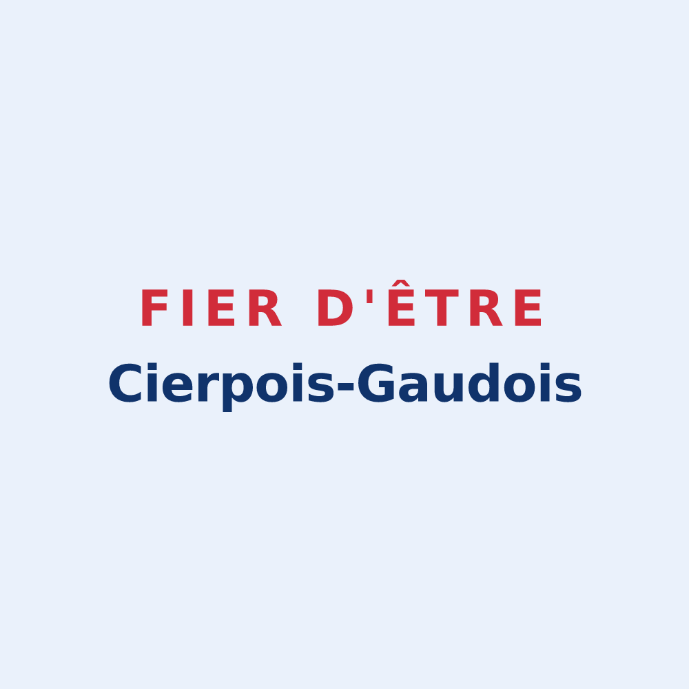 Sticker « Fier d'être Cierpois-Gaudois » — design pour Cierp-Gaud