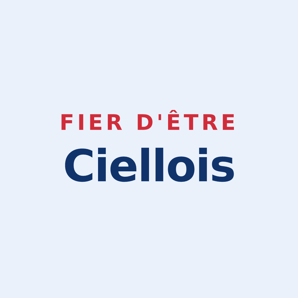 Sticker « Fier d'être Ciellois » — design pour Cieux