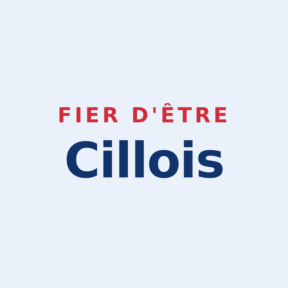 Sticker « Fier d'être Cillois » — design pour Cilly