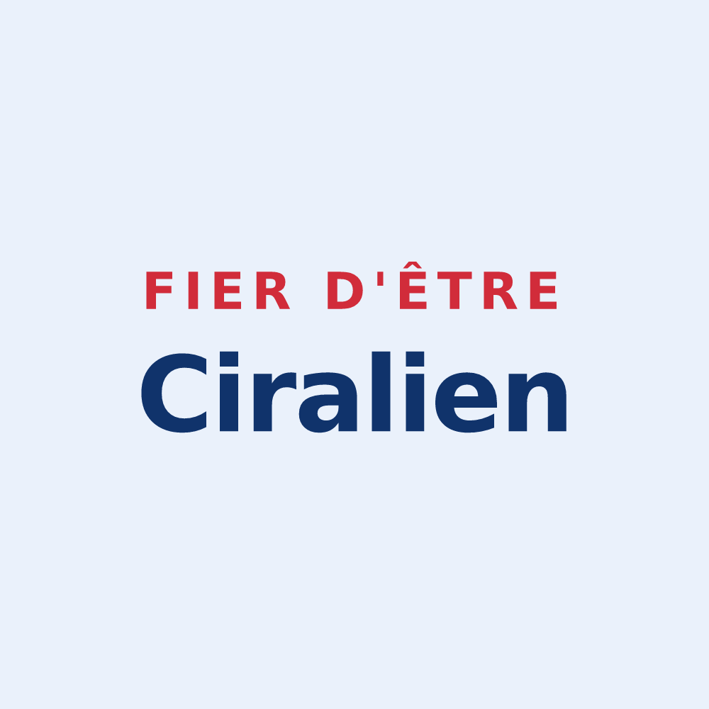 Sticker « Fier d'être Ciralien » — design pour Ciral