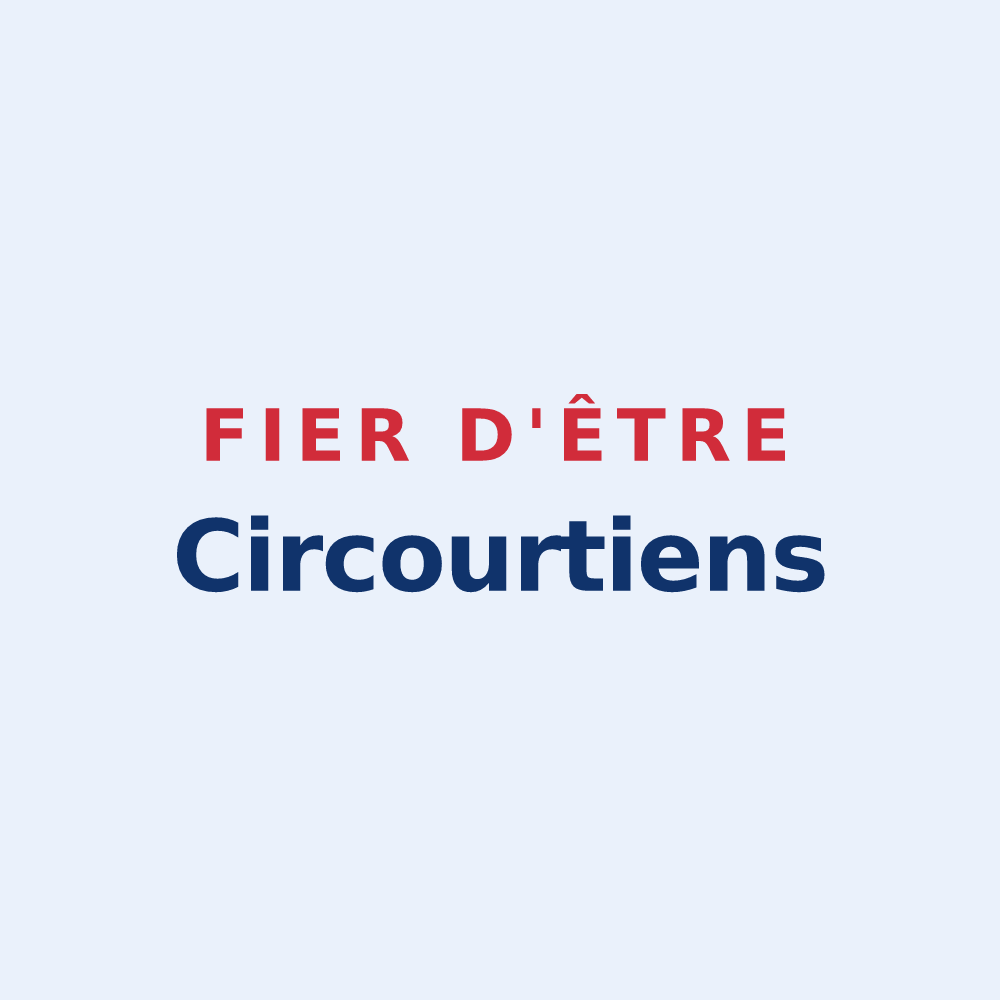 Sticker « Fier d'être Circourtiens » — design pour Circourt
