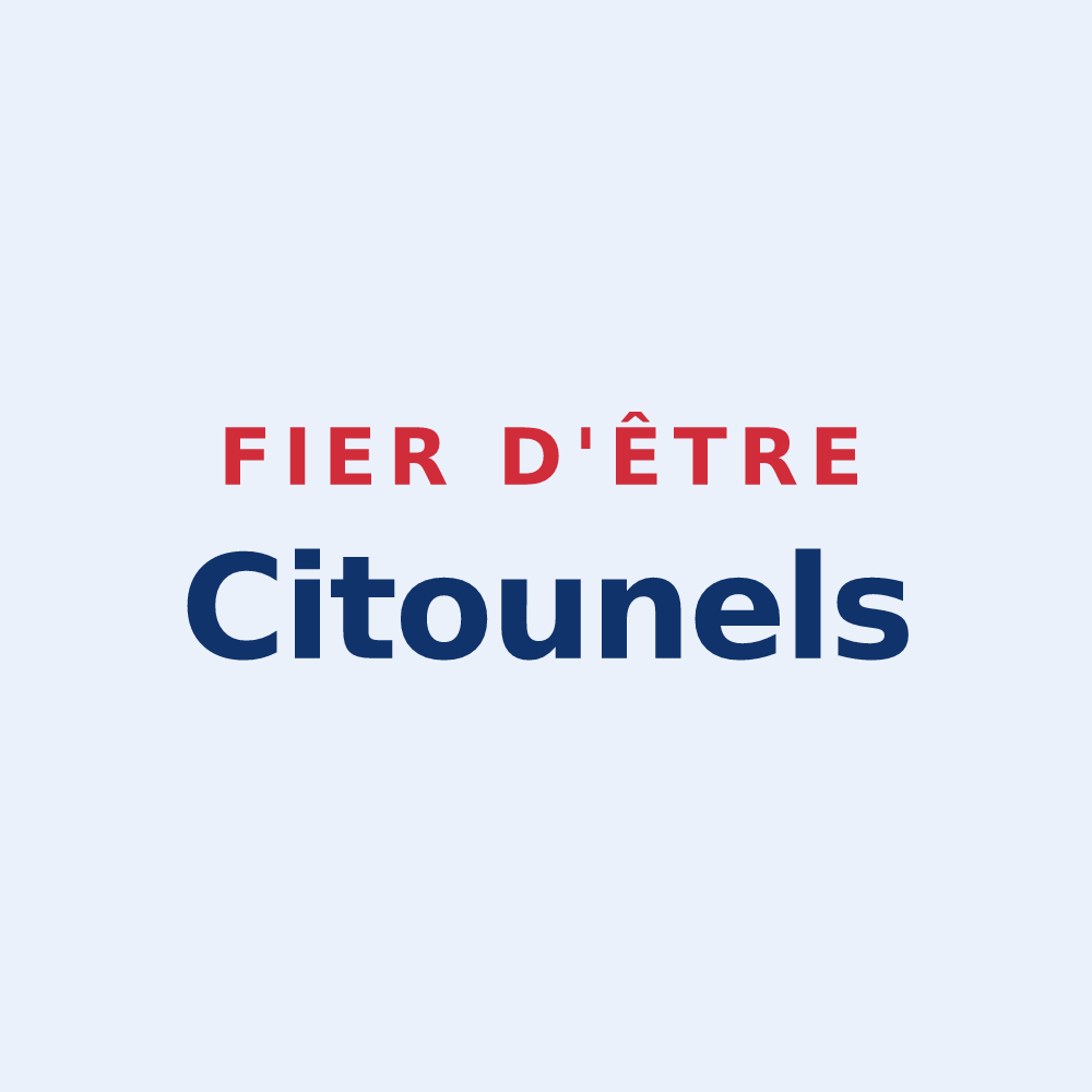 Sticker « Fier d'être Citounels » — design pour Citou