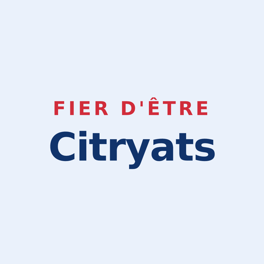 Sticker « Fier d'être Citryats » — design pour Citry