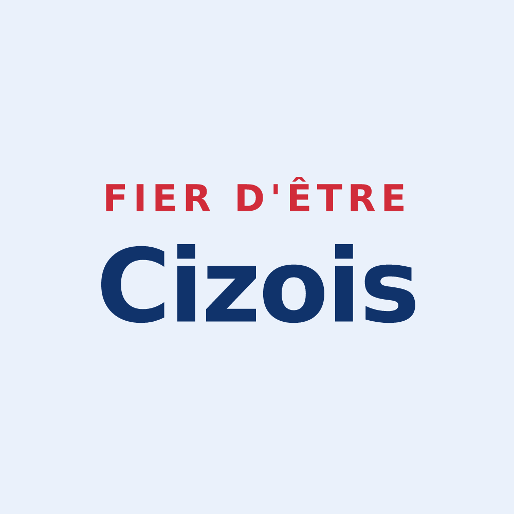 Sticker « Fier d'être Cizois » — design pour Cize