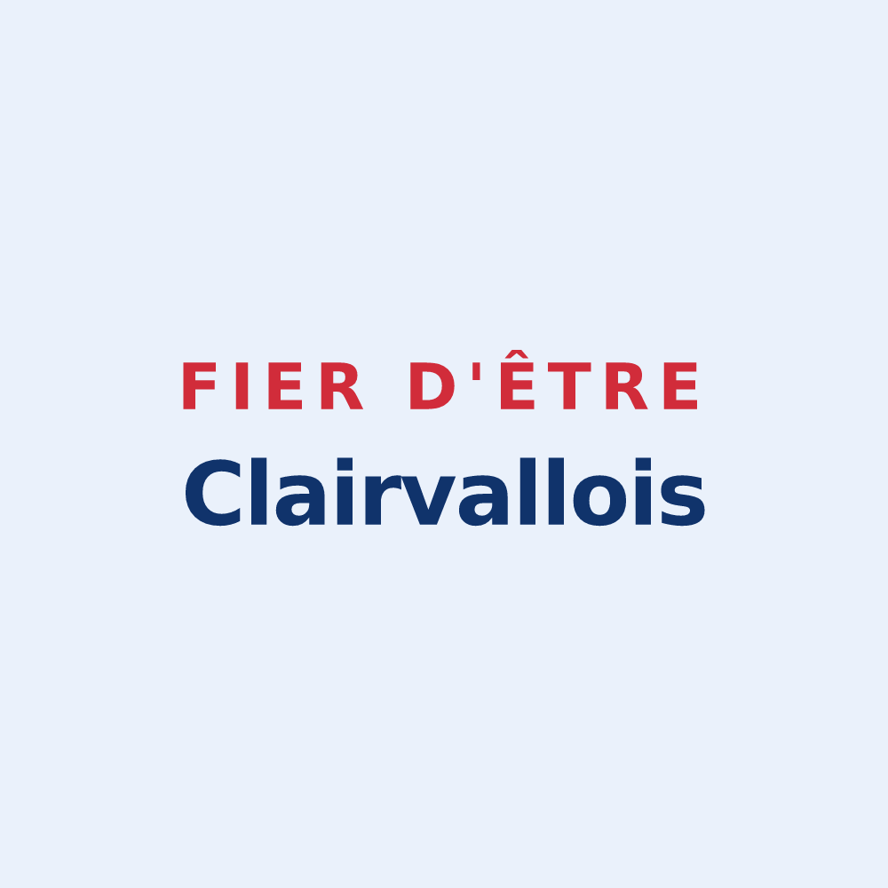 Sticker « Fier d'être Clairvallois » — design pour Clairvaux-d'Aveyron