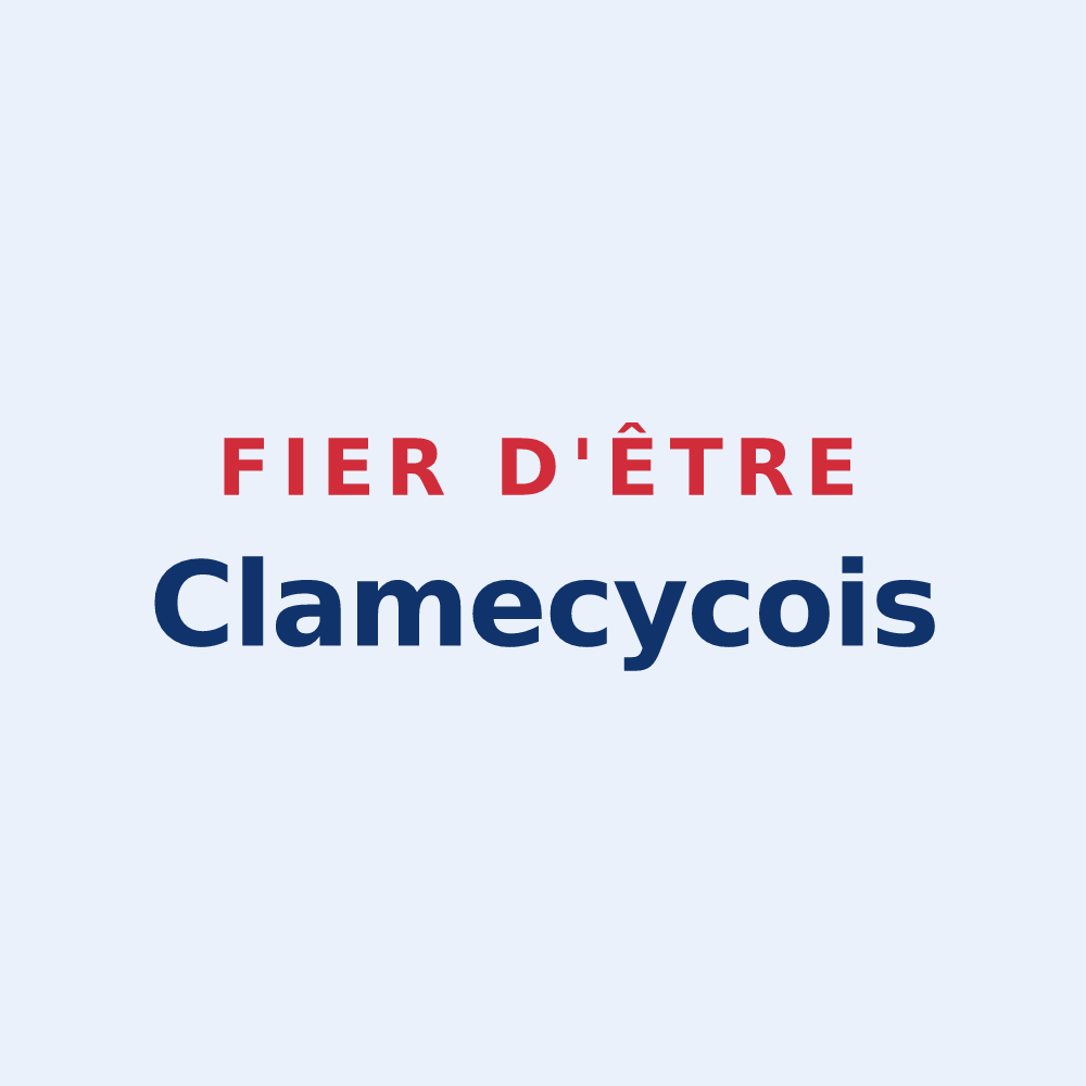 Sticker « Fier d'être Clamecycois » — design pour Clamecy