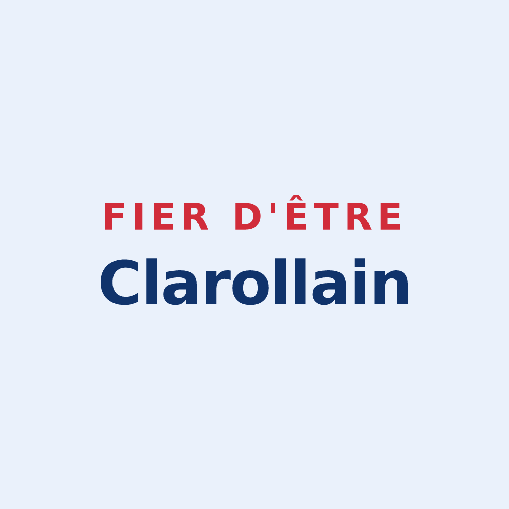 Sticker « Fier d'être Clarollain » — design pour Cléry