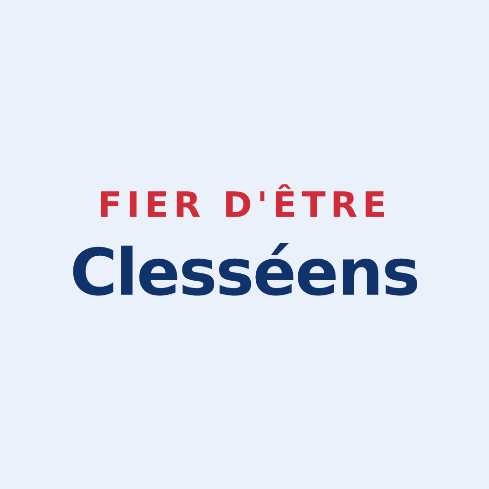 Sticker « Fier d'être Clesséens » — design pour Clessé
