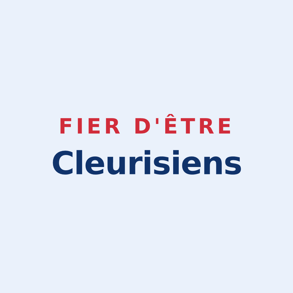 Sticker « Fier d'être Cleurisiens » — design pour Cleurie