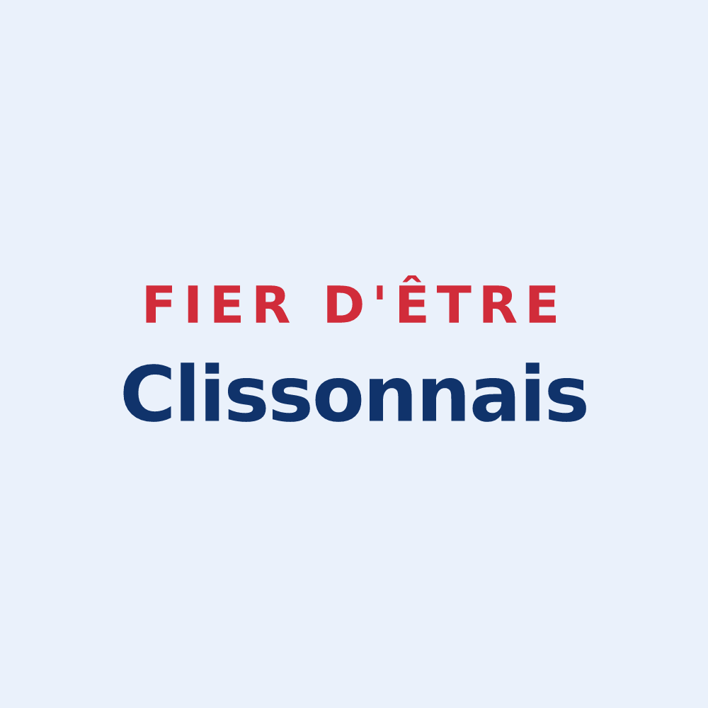 Sticker « Fier d'être Clissonnais » — design pour Clisson