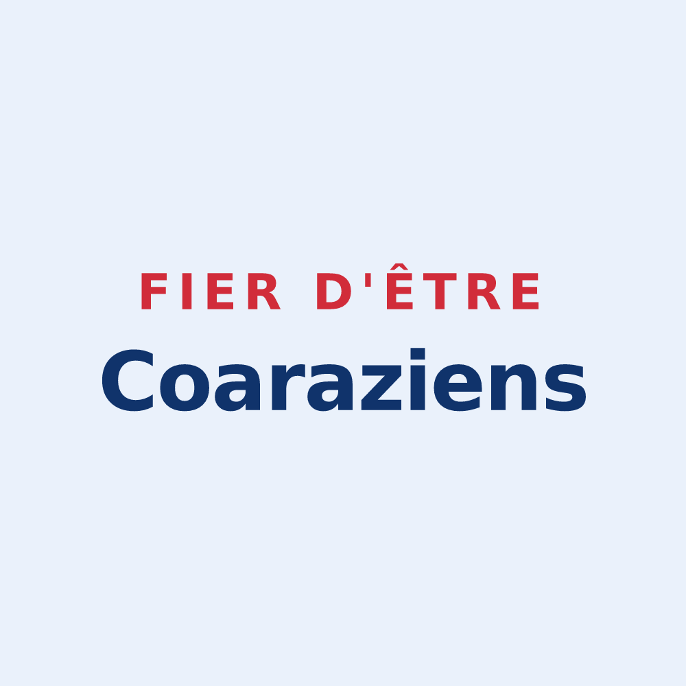Sticker « Fier d'être Coaraziens » — design pour Coaraze