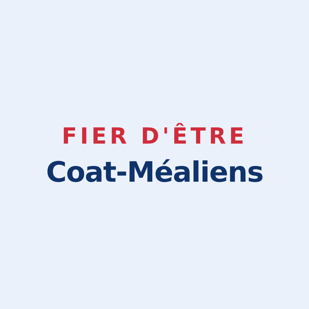 Sticker « Fier d'être Coat-Méaliens » — design pour Coat-Méal