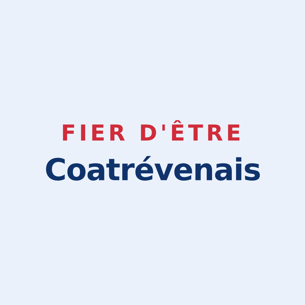 Sticker « Fier d'être Coatrévenais » — design pour Coatréven