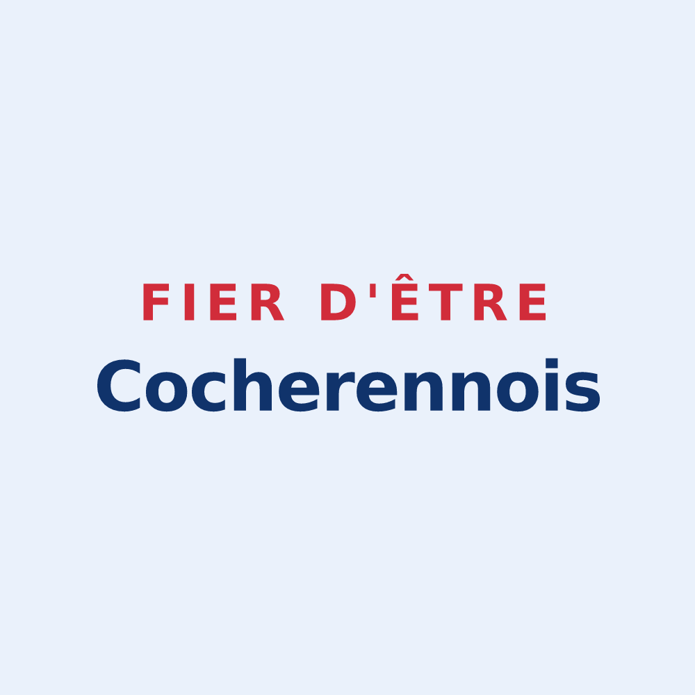 Sticker « Fier d'être Cocherennois » — design pour Cocheren
