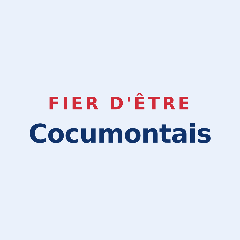 Sticker « Fier d'être Cocumontais » — design pour Cocumont