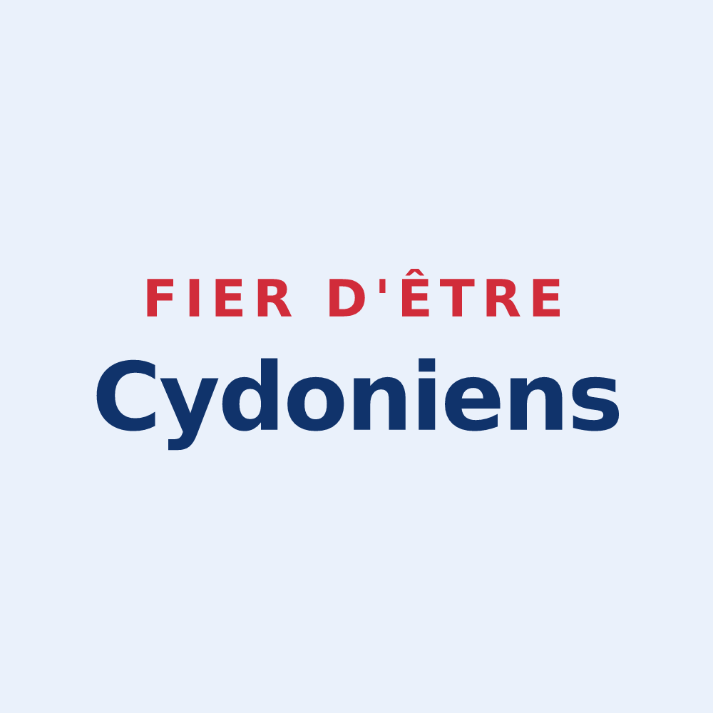 Sticker « Fier d'être Cydoniens » — design pour Coin-sur-Seille