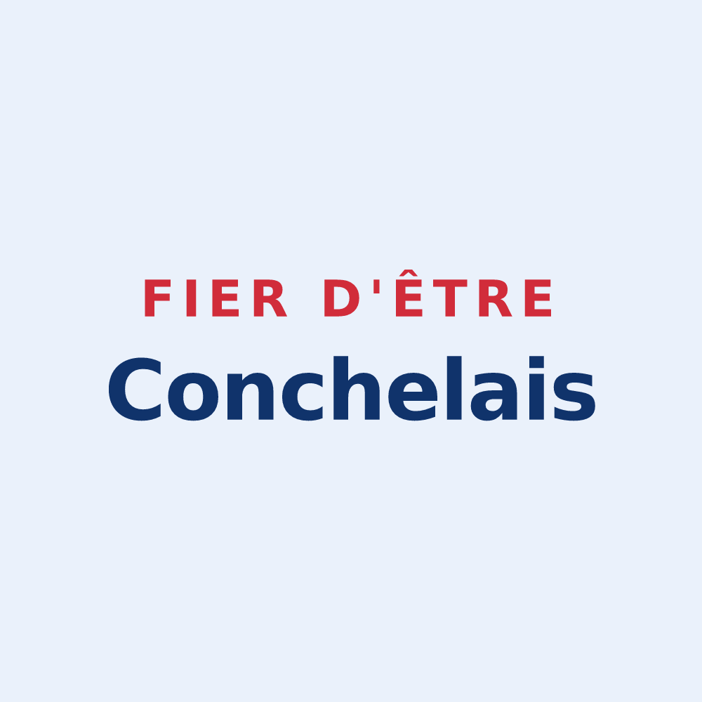 Sticker « Fier d'être Conchelais » — design pour Coinches
