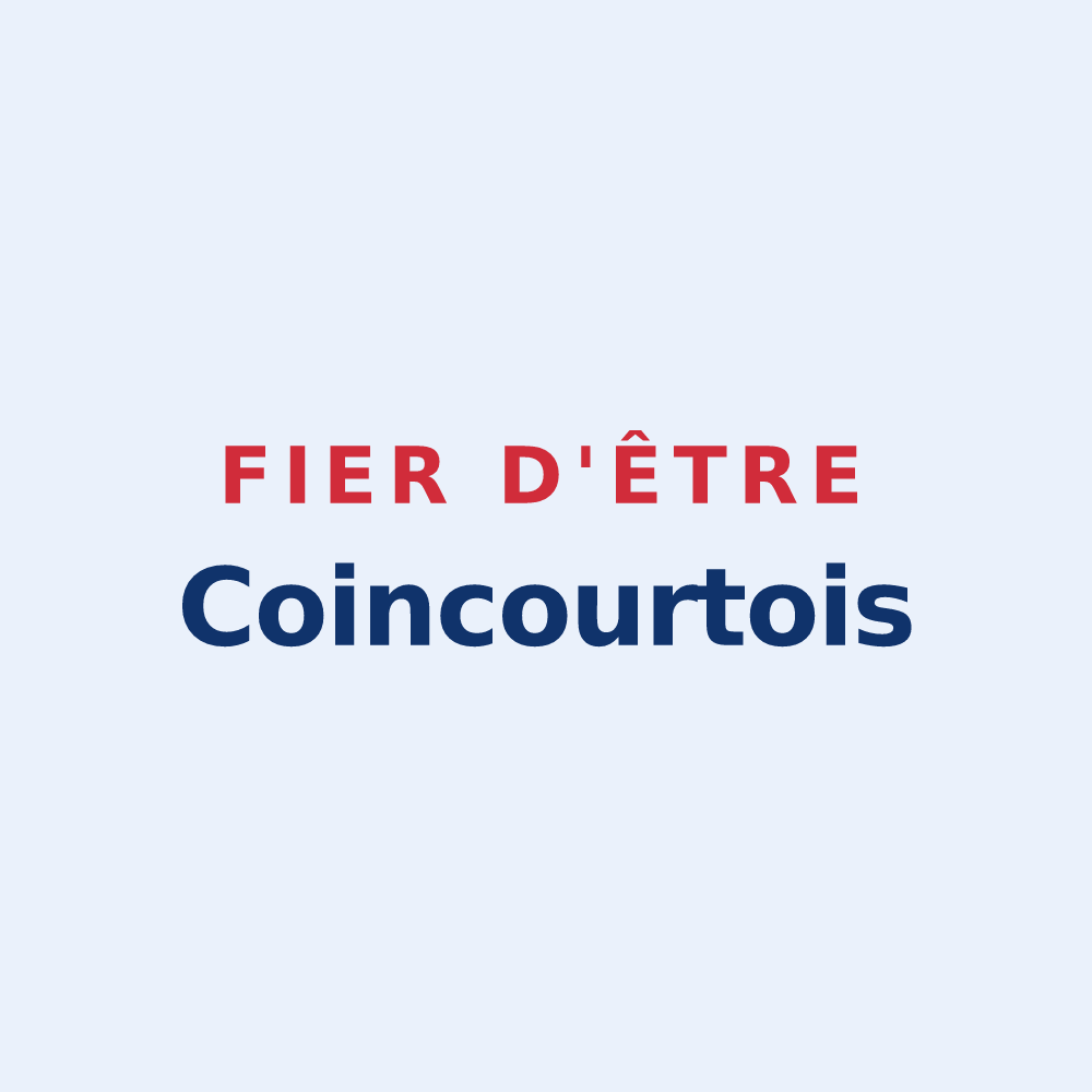 Sticker « Fier d'être Coincourtois » — design pour Coincourt
