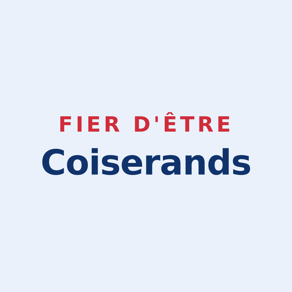 Sticker « Fier d'être Coiserands » — design pour Coiserette