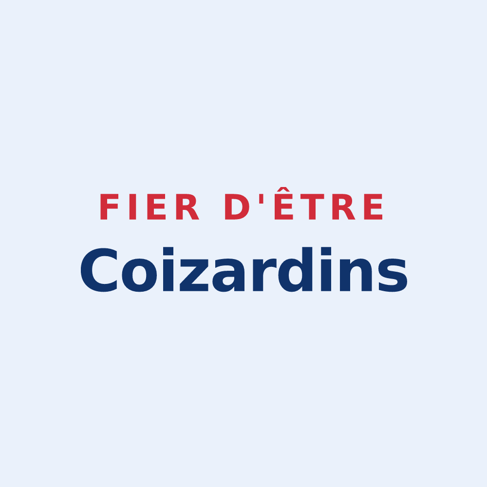 Sticker « Fier d'être Coizardins » — design pour Coizard-Joches