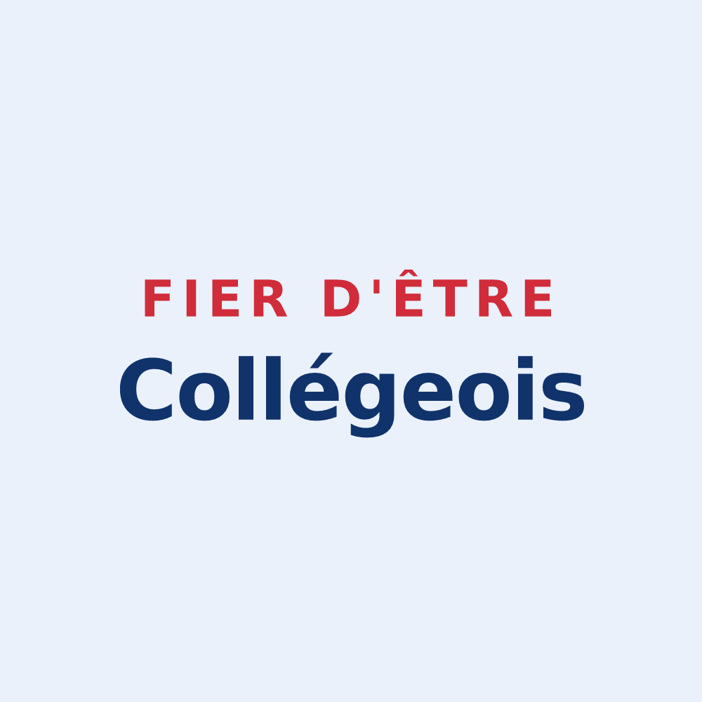 Sticker « Fier d'être Collégeois » — design pour Collégien