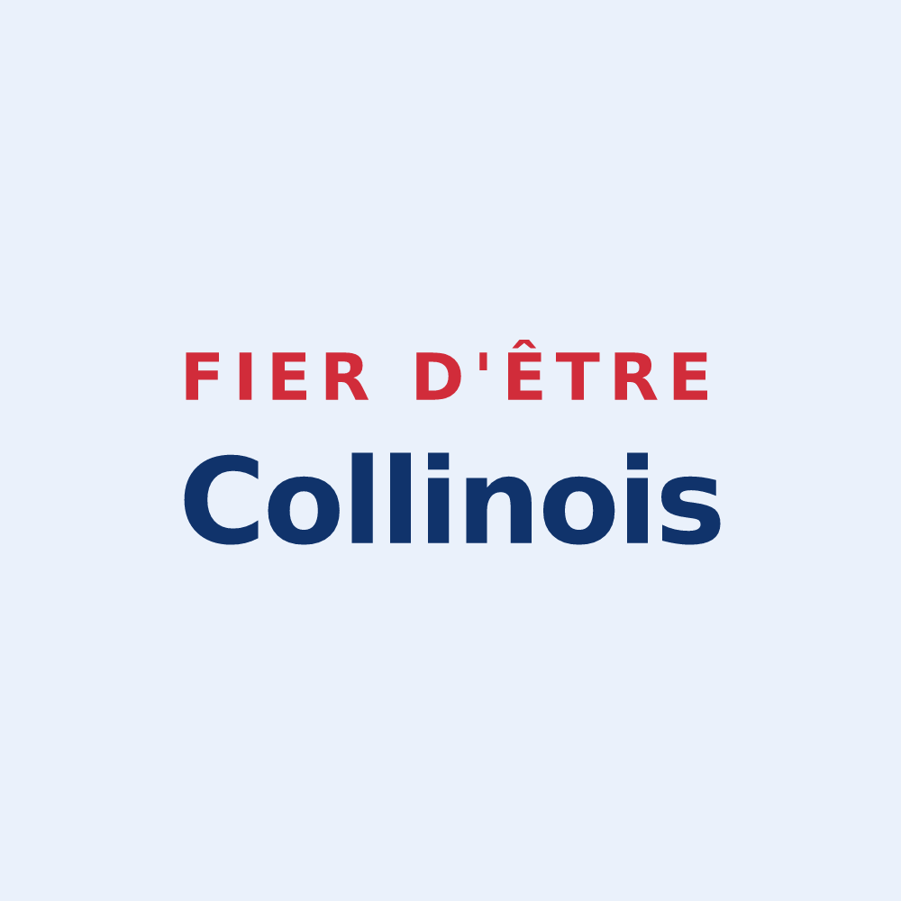 Sticker « Fier d'être Collinois » — design pour Colline-Beaumont