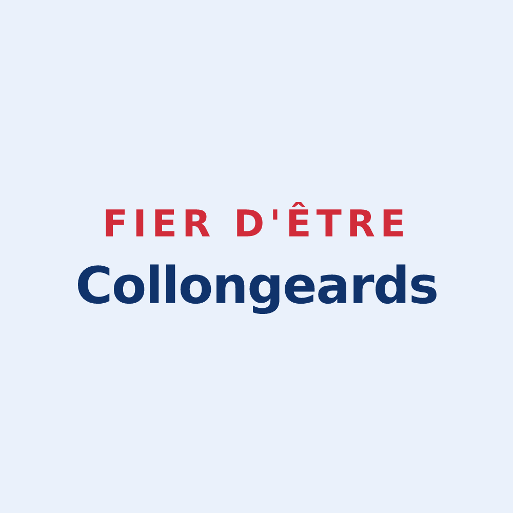 Sticker « Fier d'être Collongeards » — design pour Collonges-au-Mont-d'Or