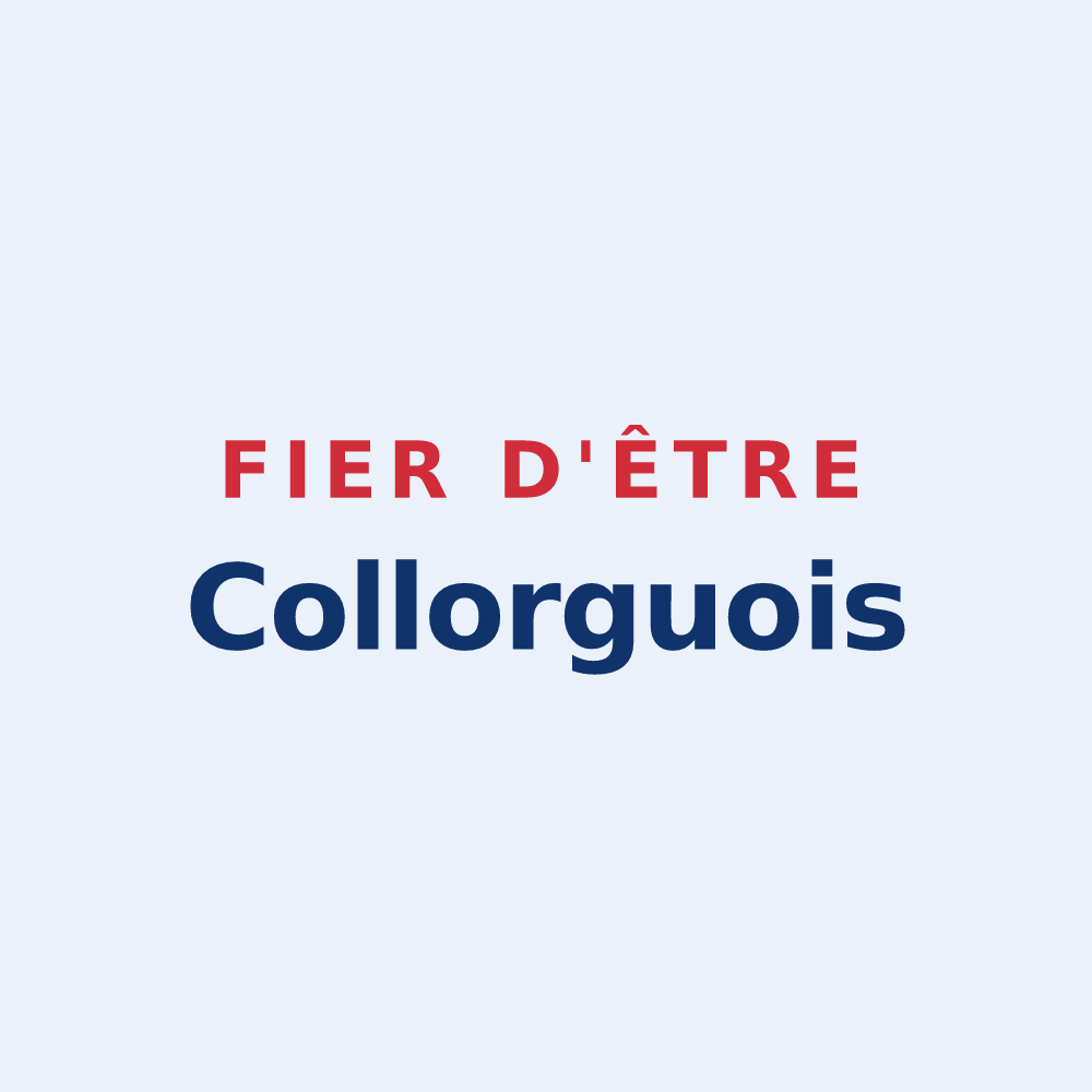 Sticker « Fier d'être Collorguois » — design pour Collorgues