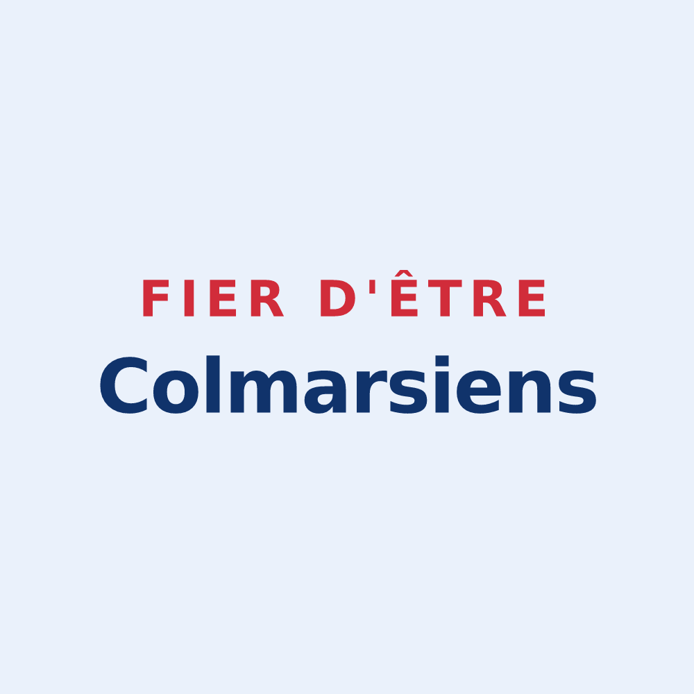 Sticker « Fier d'être Colmarsiens » — design pour Colmars