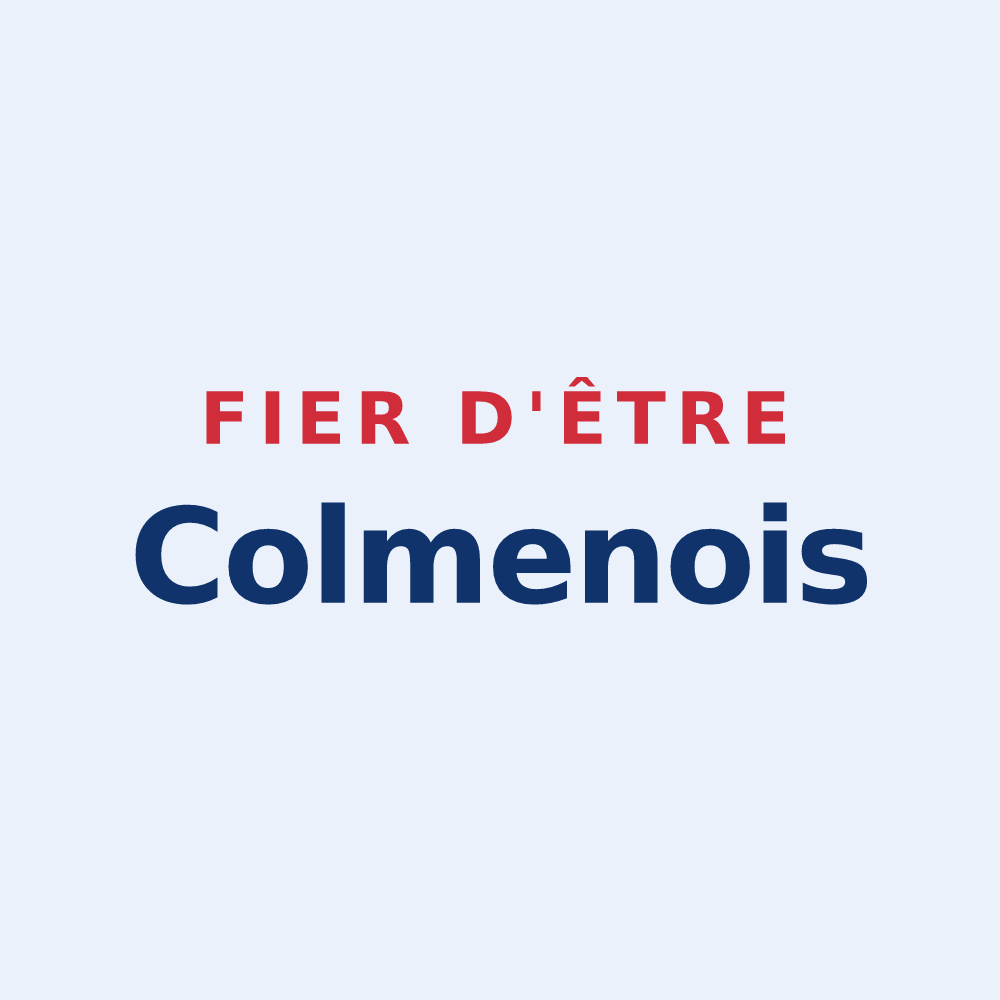 Sticker « Fier d'être Colmenois » — design pour Colmen