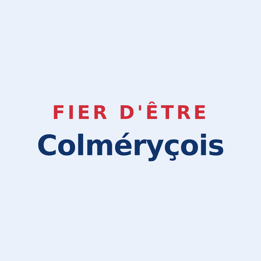 Sticker « Fier d'être Colméryçois » — design pour Colméry
