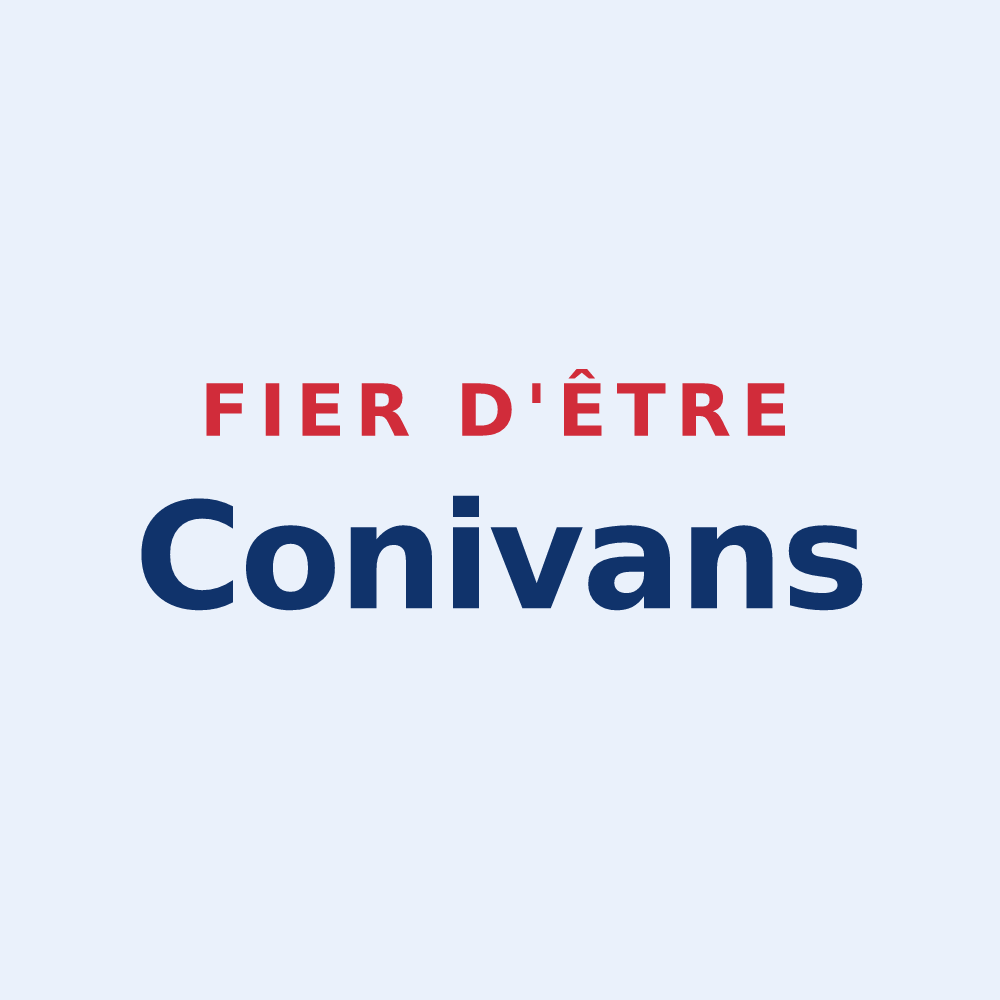 Sticker « Fier d'être Conivans » — design pour Colombé-la-Fosse