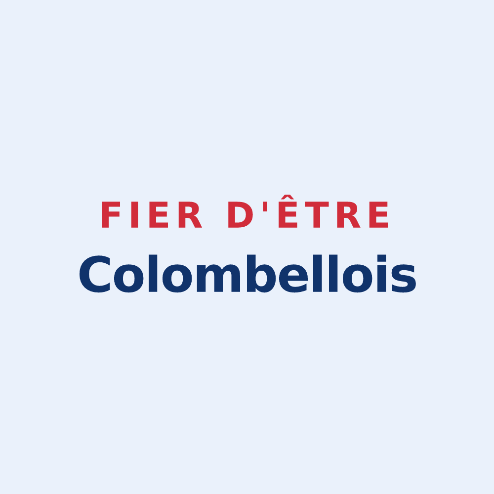 Sticker « Fier d'être Colombellois » — design pour Colombelles