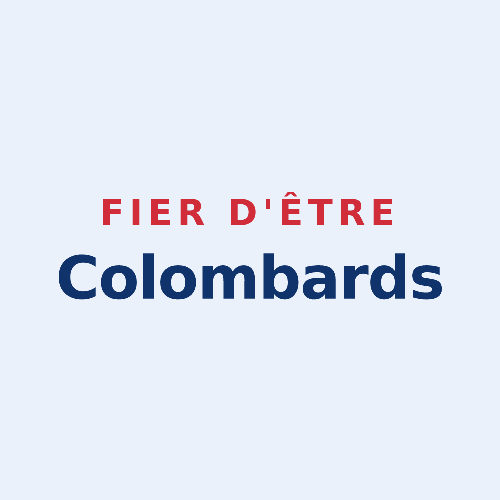 Sticker « Fier d'être Colombards » — design pour Colombier-Saugnieu