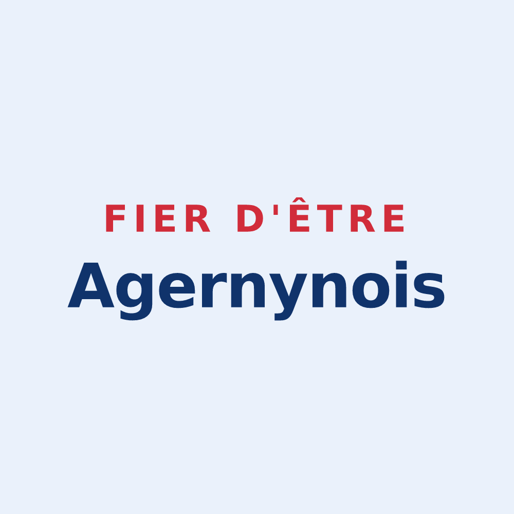 Sticker « Fier d'être Agernynois » — design pour Colomby-Anguerny