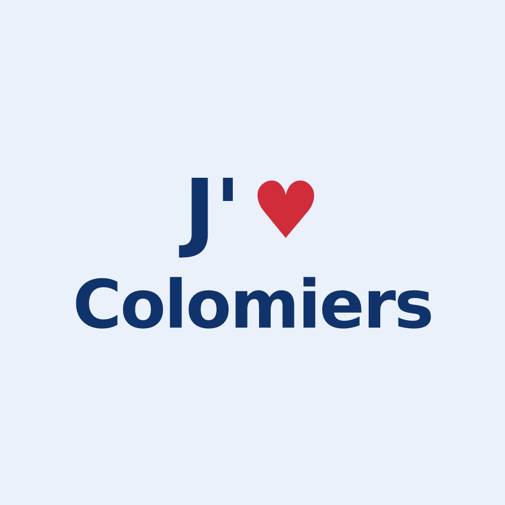 Sticker personnalisé Colomiers — design J'aime Colomiers